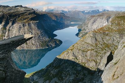 Formation rocheuse de Trolltunga - Norvège