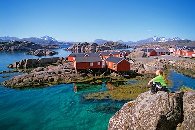 Mortsund - Ile de Vestvagoy - Comté de Nordland - Norvège