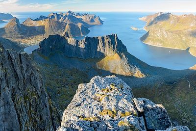 Vue panoramique - Île de Senja - Lofoten - Norvège
