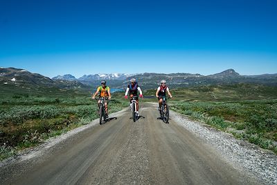 Randonnée à VTT - Slettefjell - Norvège