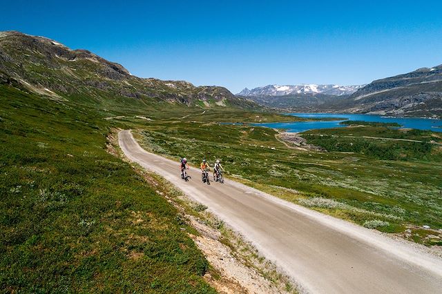 Voyage A vélo entre fjords et montagnes du Jotunheimen