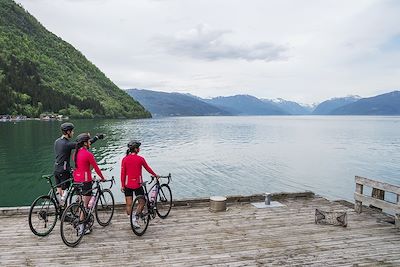 Tour du fjord à vélo - Norvege