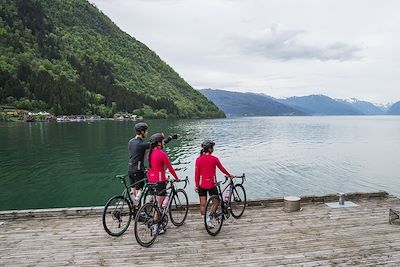 Tour du fjord à vélo - Norvege