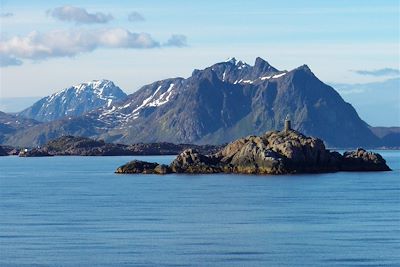 Sur le ferry pour Stamsund - Îles Lofoten - Norvège