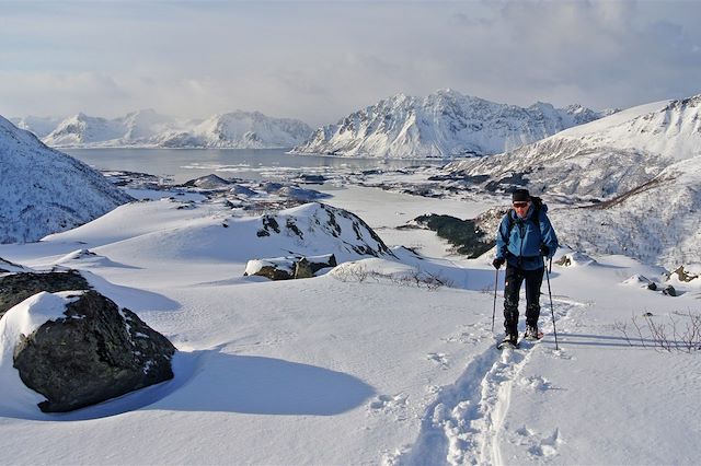 Aurores boréales Norvège Iles Lofoten