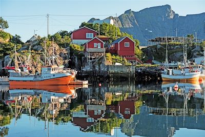 Reine dans les îles Lofoten - Comté de Nordland - Norvège
