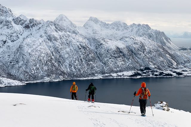 Raquette Norvège Iles Lofoten