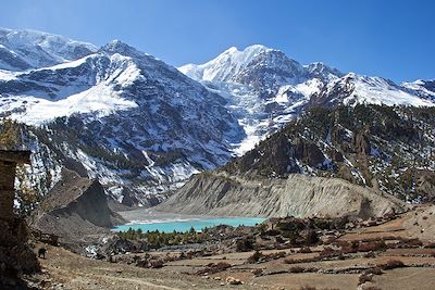© Franc¸ois Duret - Manang - Tour du massif des Annapurnas - Népal Manang - Tour du massif des Annapurnas - Népal