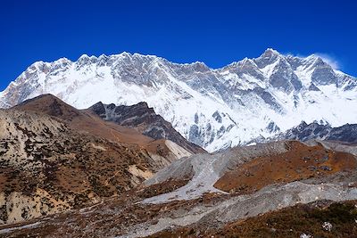 © Rémi Lasseigne - Face sud du Lhotse - Vallée du Khumbu - Népal Face sud du Lhotse - Vallée du Khumbu - Népal