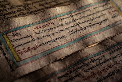 Manuscrits bouddhistes - Du Mugu au Haut-Dolpo - Traversée du Népal 