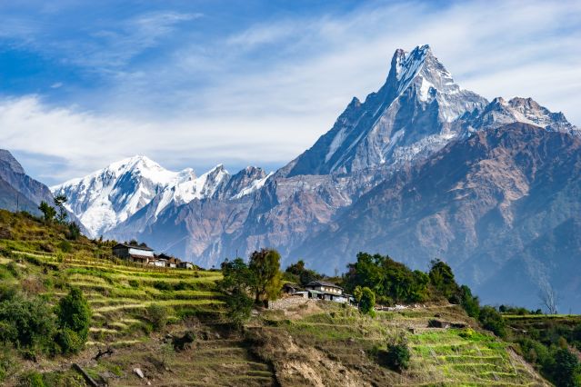 Le Machapuchare - Annapurnas - Himalaya - Népal