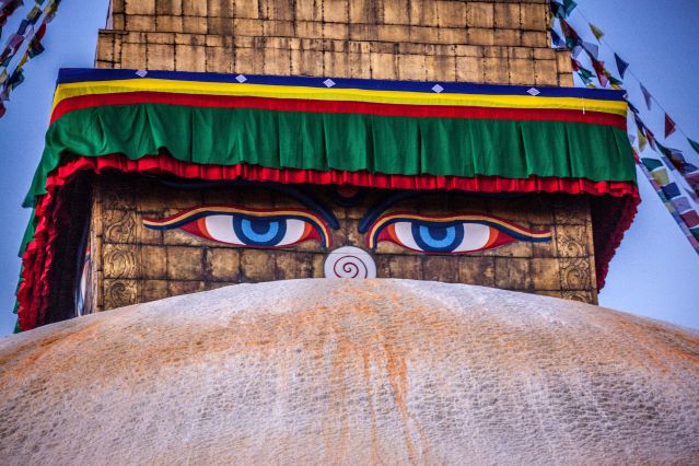 Temple - Tour du Manaslu - Népal