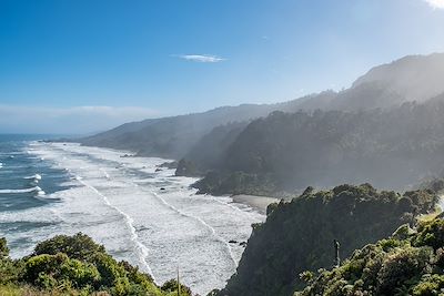 © Stanislas Gros - Plage - Punakaiki - Nouvelle-Zélande Plage - Punakaiki - Nouvelle-Zélande