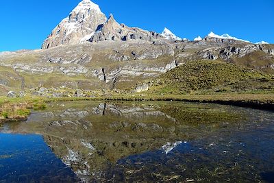 © Walter Christian Mendez Bendezu - Huayhuash - Lac Carhuacocha - Pérou Huayhuash - Lac Carhuacocha - Pérou
