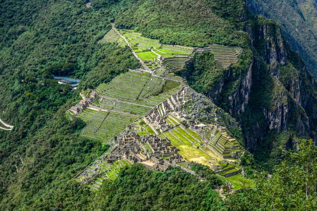 Vue depuis le Huayna Picchu - Pérou
