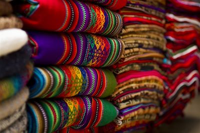 Tissus - Machu Picchu Pueblo - Pérou