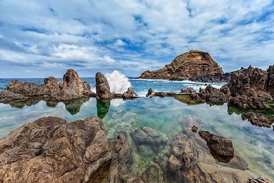 Piscine naturelle - Porto Moniz - Madère - Portugal