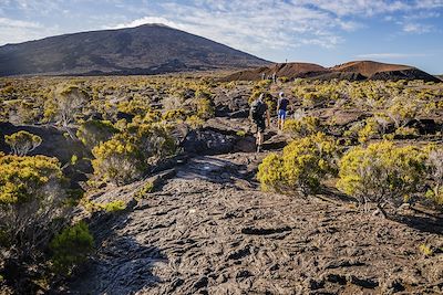 © JeanLuc Ichard/stock.adobe.com - Randonnée sur le Piton de la Fournaise - La Réunion Randonnée sur le Piton de la Fournaise - La Réunion
