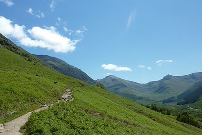 © Caroline Moreau - Route pour le Ben Nevis - Ecosse Route pour le Ben Nevis - Ecosse