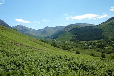 Route pour le Ben Nevis - Ecosse