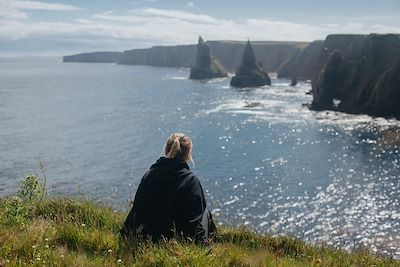 Femme et mer - Ecosse - Royaume-Uni