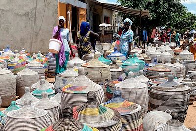 Marché d'artisanat - Région Saint-Louis - Sénégal