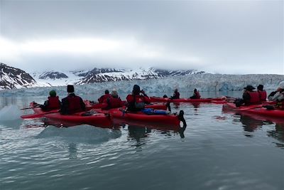 Kayak et canoë Spitzberg