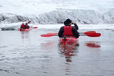 © Philippe Kunert - Kayak - Spitzberg - Norvège Kayak - Spitzberg - Norvège