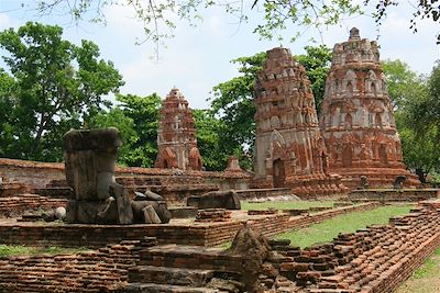 © Valerie Villet - Ruines d'Ayutthaya - Thaïlande Ruines d'Ayutthaya - Thaïlande