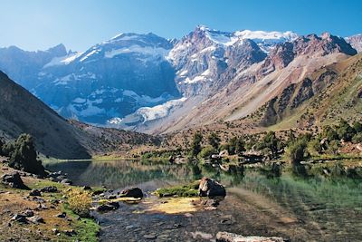 Lac Koulikalon dans les Monts Fanksye - Tadjikistan