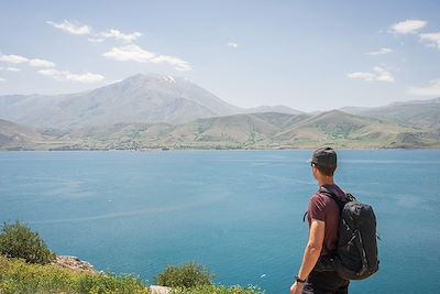 Randonneur - Lac Van - Turquie