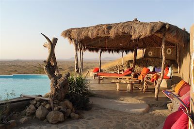 Piscine de l'Africa Amini Lodge - Tanzanie