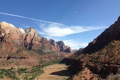 Le parc national de Zion - Etats-Unis