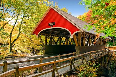 Pont Flume - New Hampshire - Etats-Unis
