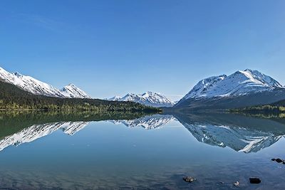 Lac Trail - Parc national de Kenai Fjords - Alaska - Etats-Unis