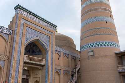Madrasa et minaret Islam Khodja - Itchan Kala - Khiva - Ouzbékistan
