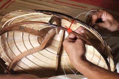 © Nicolas Vidal - Fabrication de chapeau - Vietnam Fabrication de chapeau - Vietnam