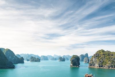 Bateaux de la Baie d'Halong - Vietnam 