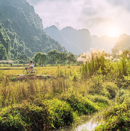 Vélo Hanoi et la Baie d'Halong