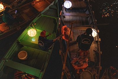 Bateaux-lanternes à Hoi An - Vietnam