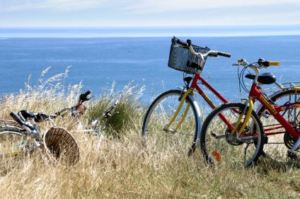 Vélo en famille au Morbihan, entre nature et océan