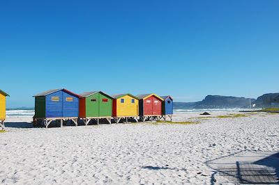 © Aminata Konte - Plage de Muizenberg - Afrique du Sud Plage de Muizenberg - Afrique du Sud