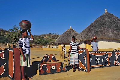 Femmes de l'ethnie venda - Province de Limpopo - Afrique du Sud