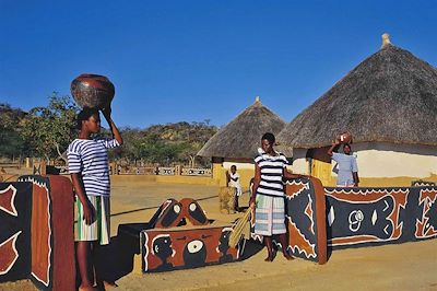 Femmes de l'ethnie venda - Province de Limpopo - Afrique du Sud