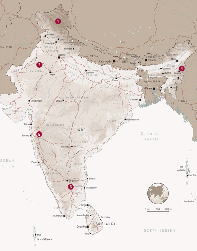 Carte de Inde