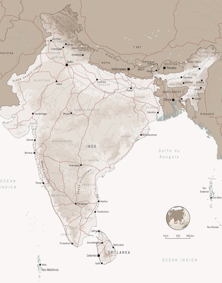 Carte de Inde