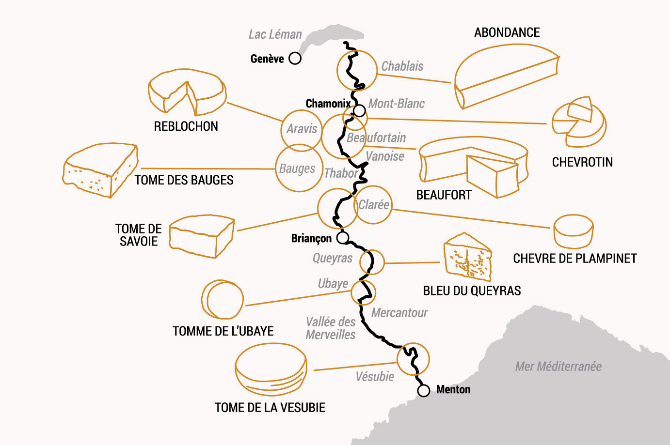 Route des fromages © Kristof Chemineau